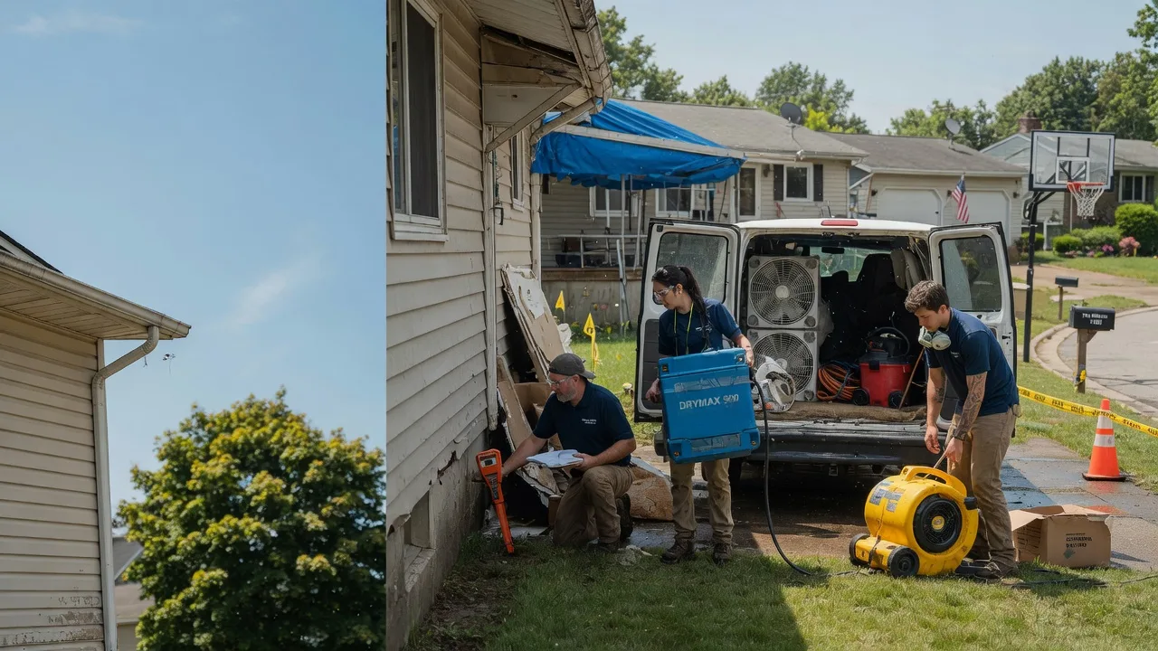 Ceiling Leak Cleanup in Hayward, MN near me